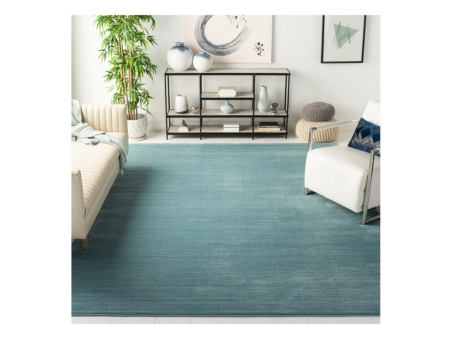 Tapis Bleu 244 X 305 cm - Valentine