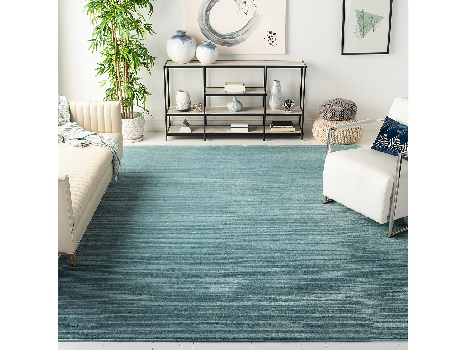 Tapis Bleu 244 X 305 cm - Valentine