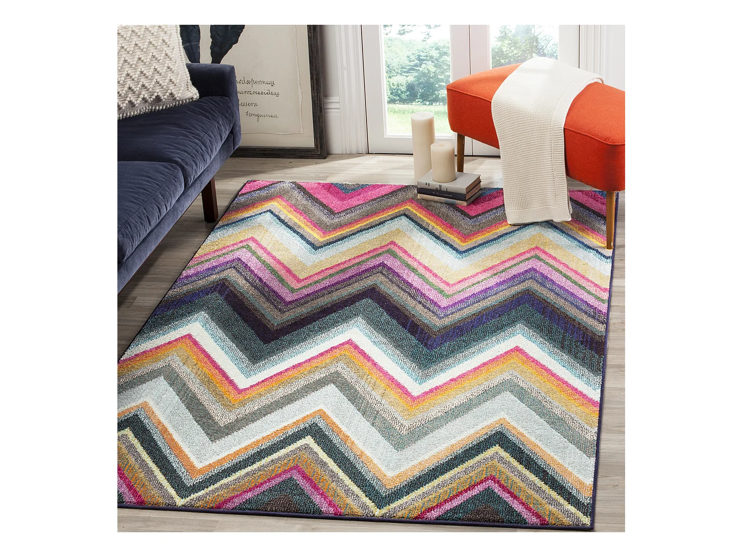 Tapis Multicolore 155 X 231 cm - Vista