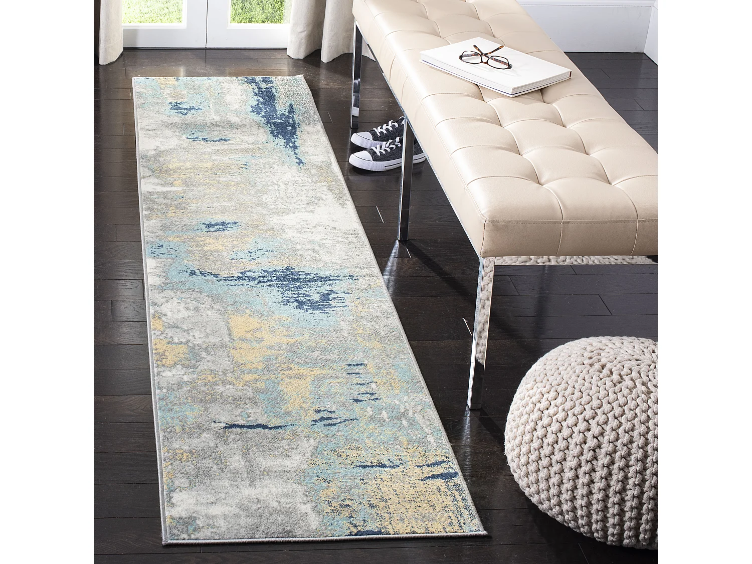 Tapis Gris/Or 61 X 244 cm - Danni