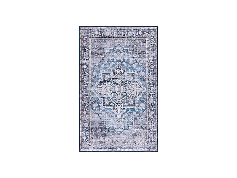 Tapis Bleu/Gris 244 X 305 cm - Brisa