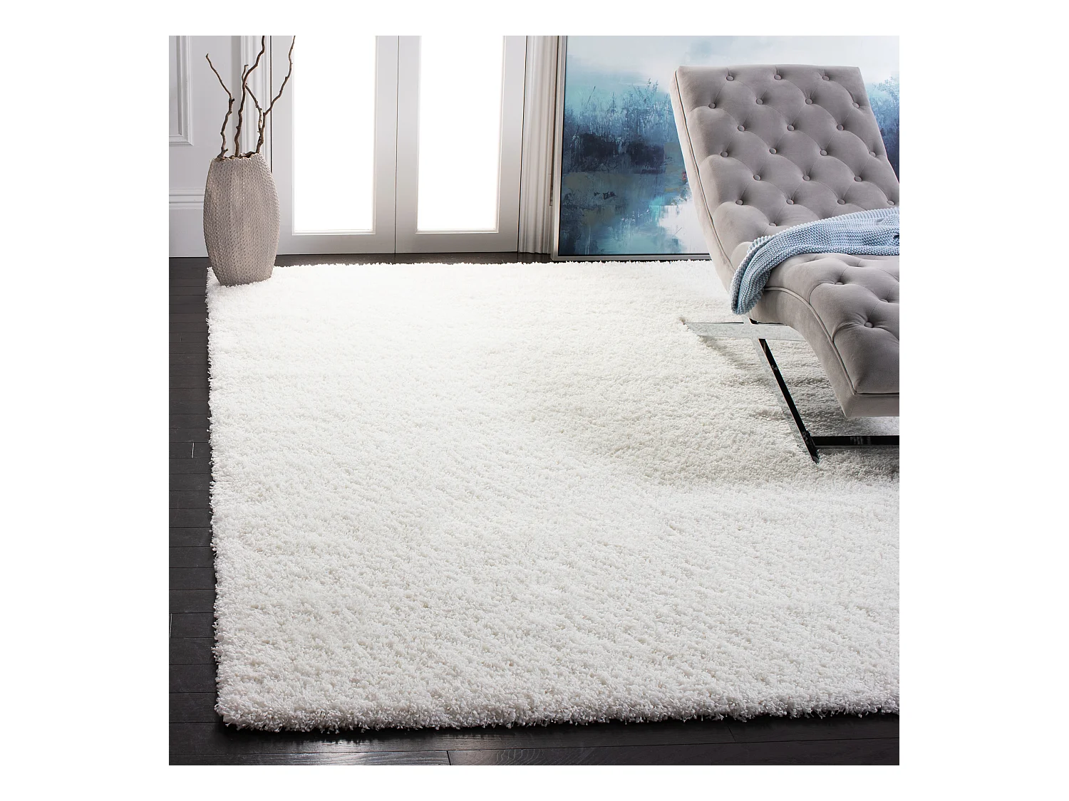 Tapis Blanc 201 X 290 cm - Crosby