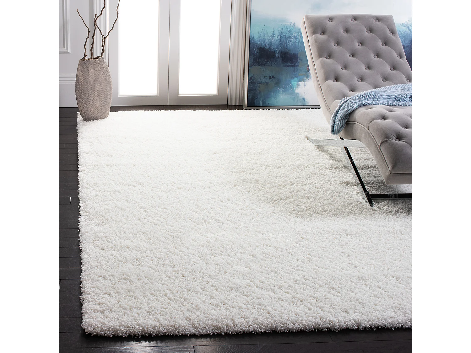 Tapis Blanc 201 X 290 cm - Crosby
