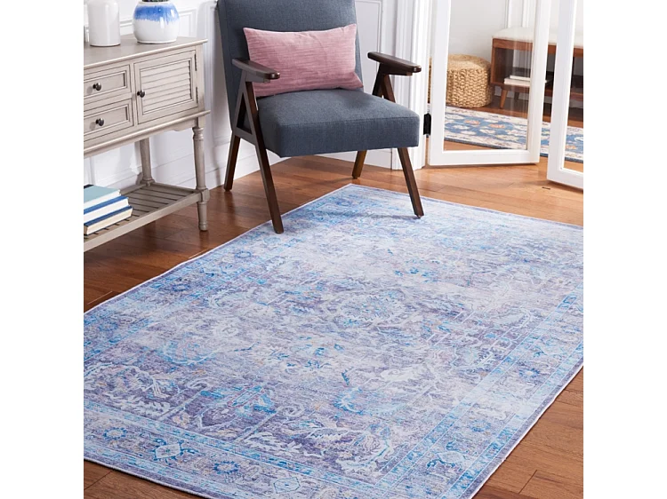 Tapis Violet/Bleu 122 X 183 cm - Nyx