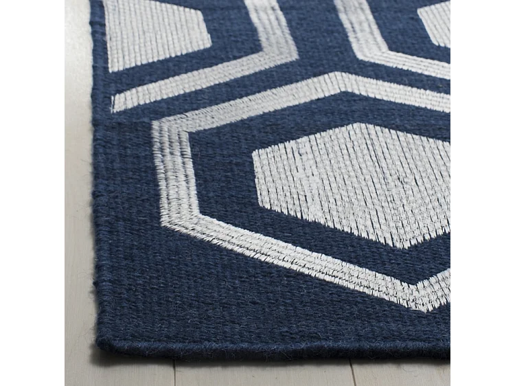 Tapis Bleu Marine 244 X 305 cm - Sari