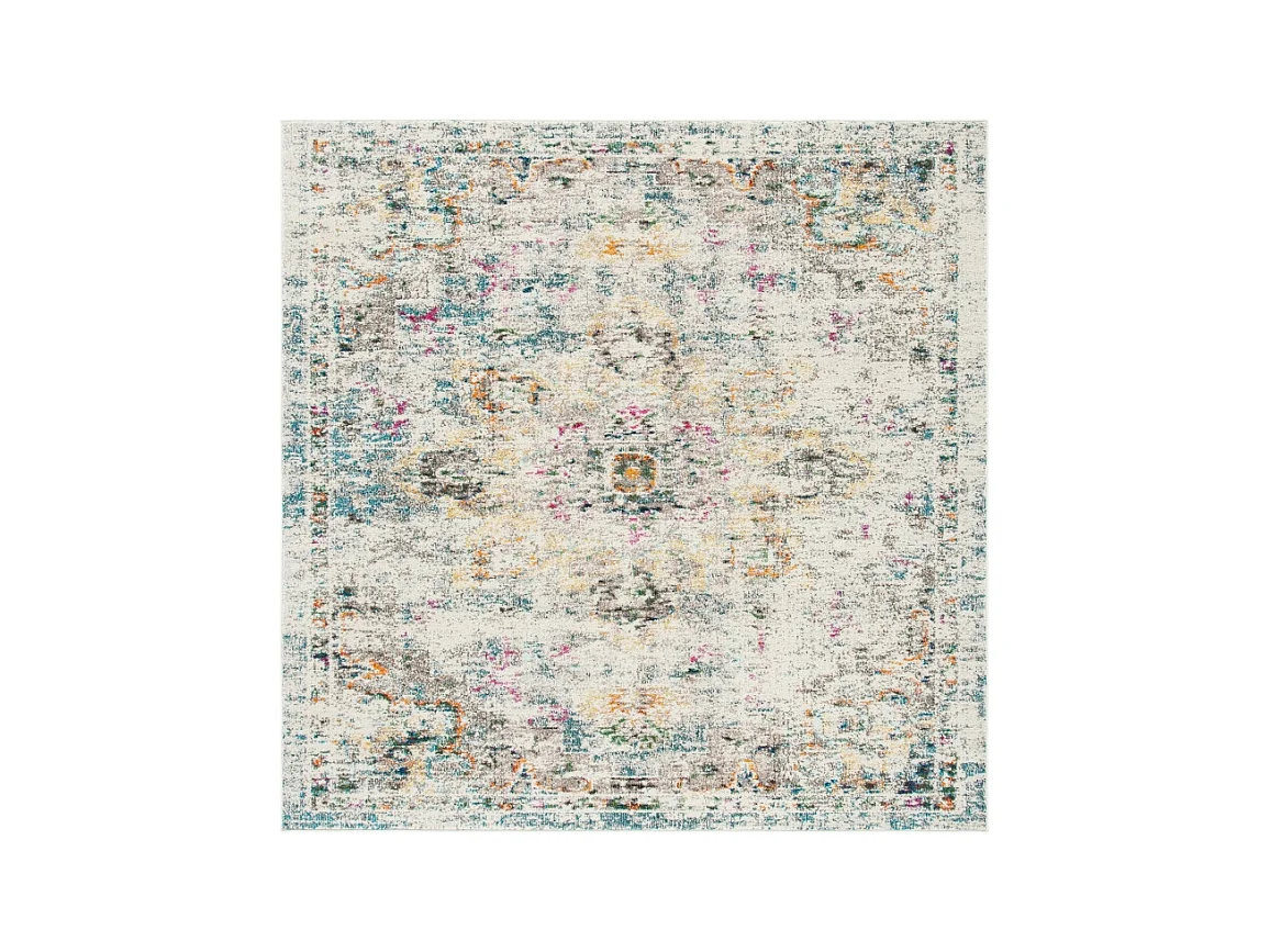 Tapis Gris/Or 152 X 152 cm - Malaya