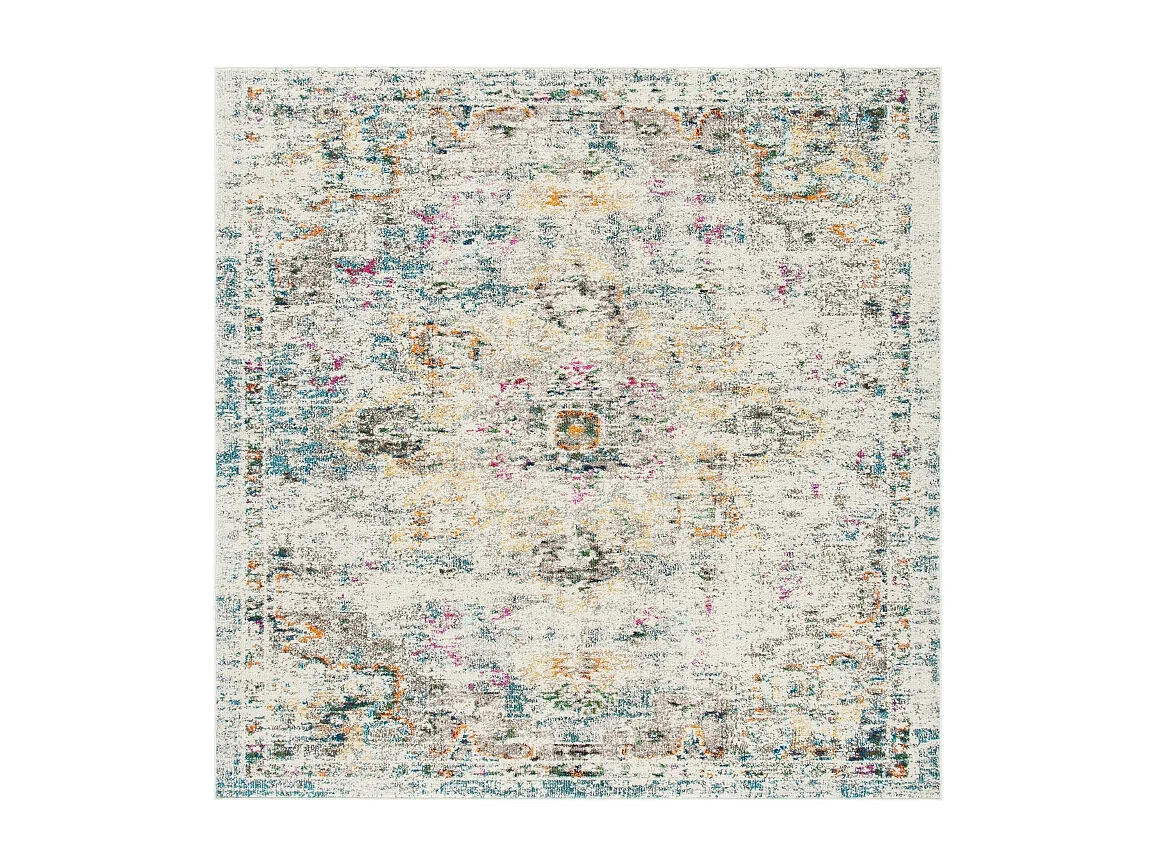 Tapis Gris/Or 152 X 152 cm - Malaya