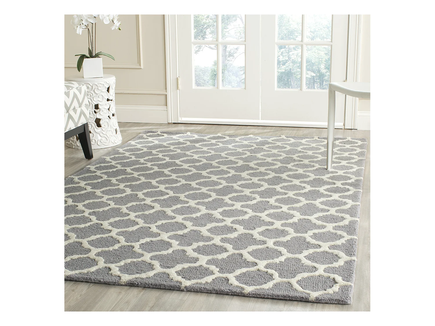 Tapis Gris/Neutre 152 X 244 cm - Bessa