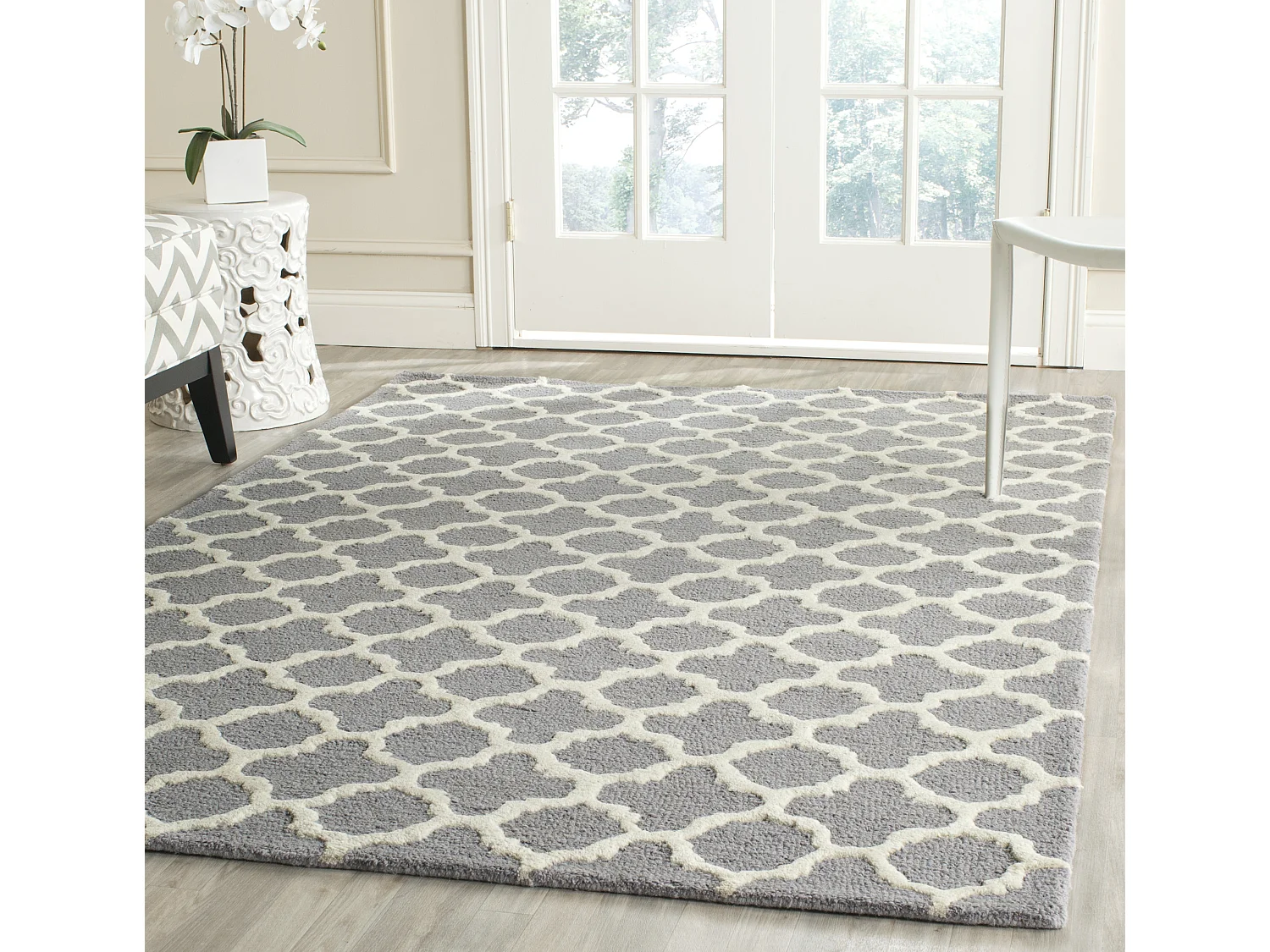 Tapis Gris/Neutre 152 X 244 cm - Bessa