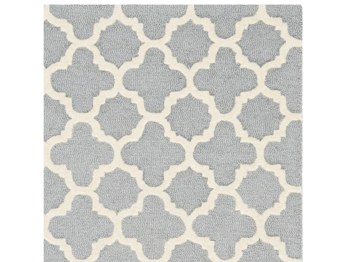 Tapis Argent/Ivoire 152 x 244 cm - Bessa