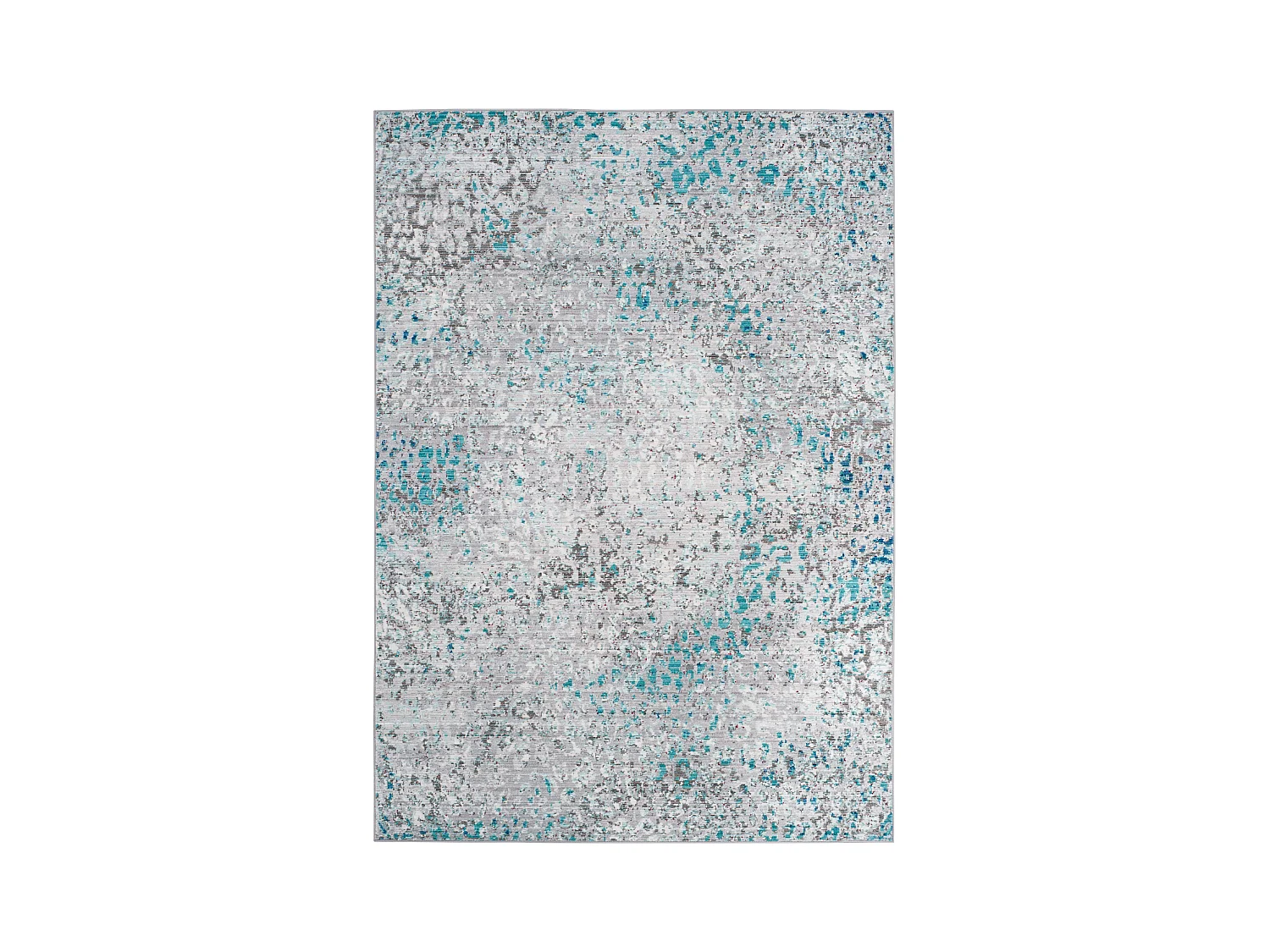 Tapis Gris/Bleu 152 X 244 cm - Steller