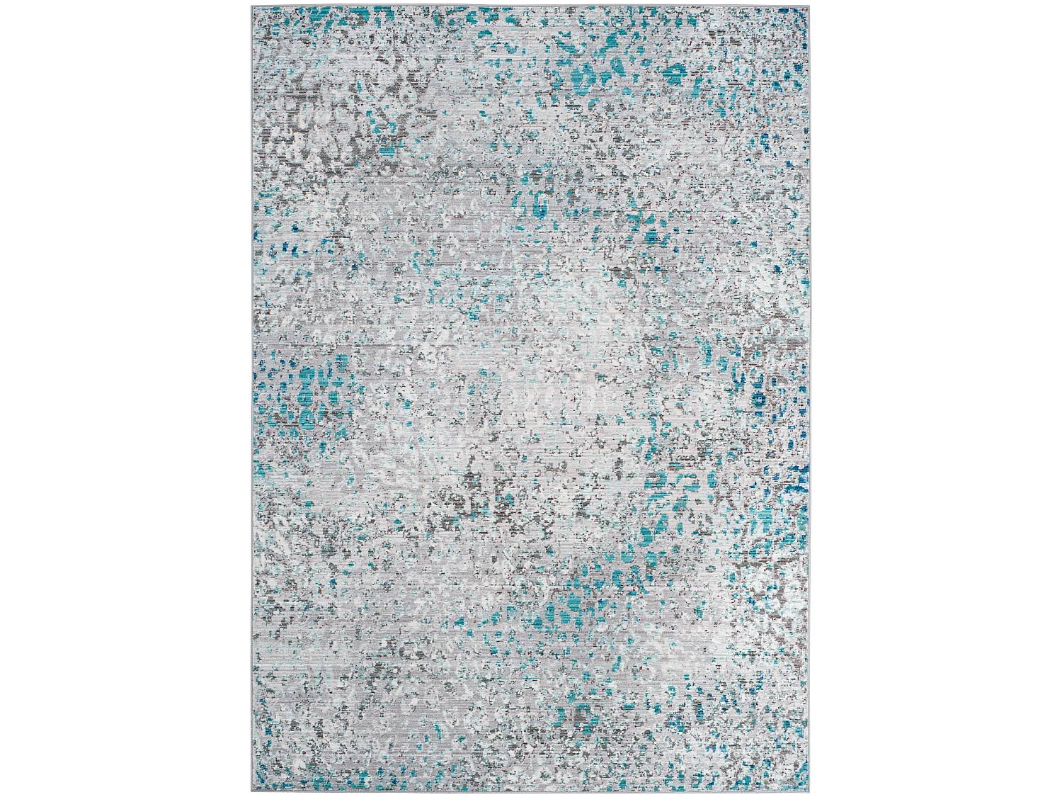 Tapis Gris/Bleu 152 X 244 cm - Steller