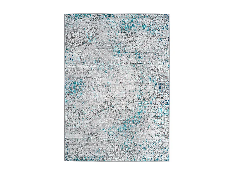 Tapis Gris/Bleu 152 X 244 cm - Steller