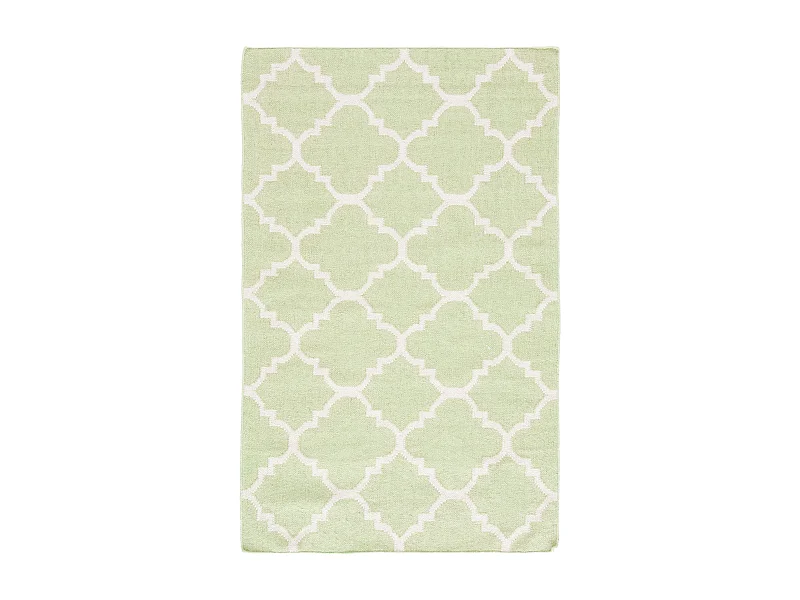 Tapis Vert/Neutre 91 X 152 cm - Calla