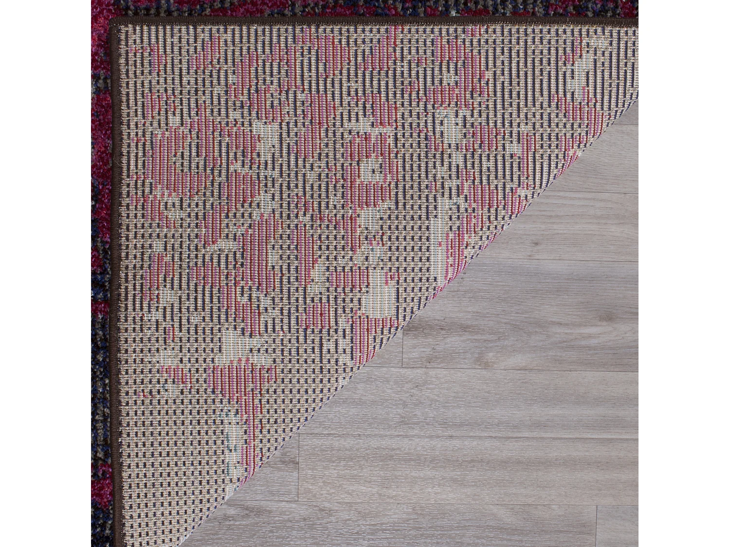 Tapis Rose/Multicolore 122 X 170 cm - Aziel