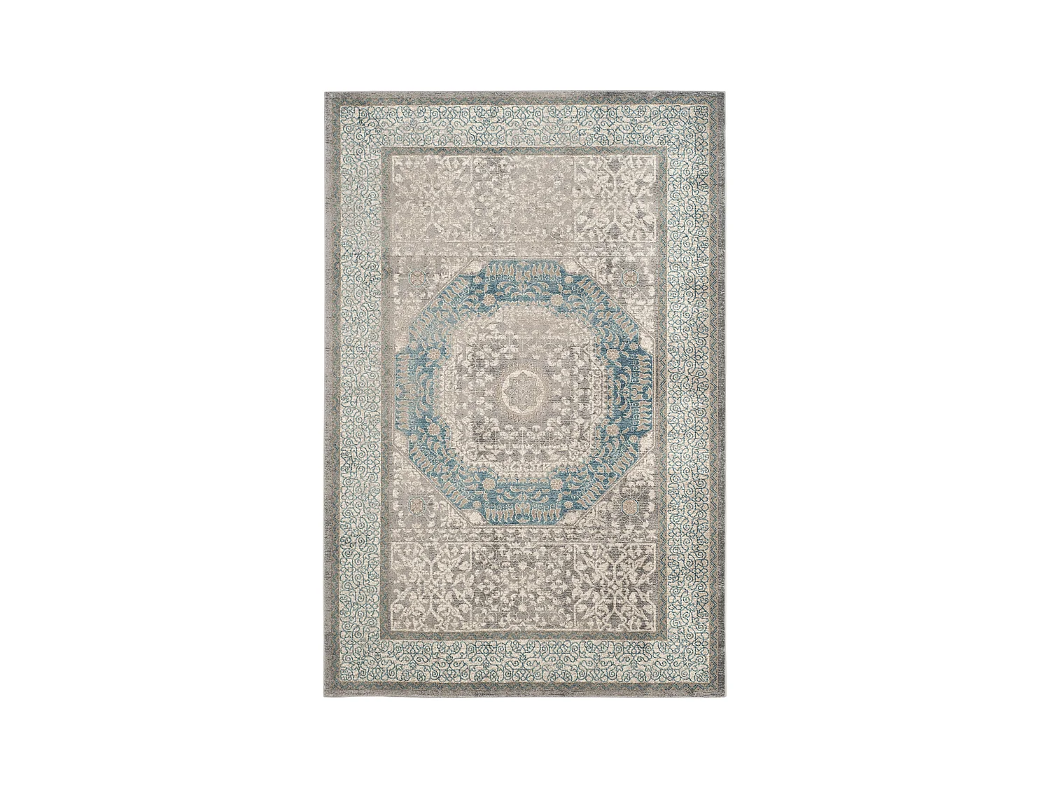 Tapis Gris/Bleu 201 X 279 cm - Kameni