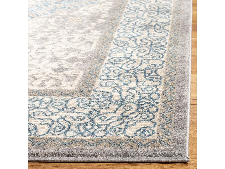 Tapis Gris/Bleu 201 X 279 cm - Kameni