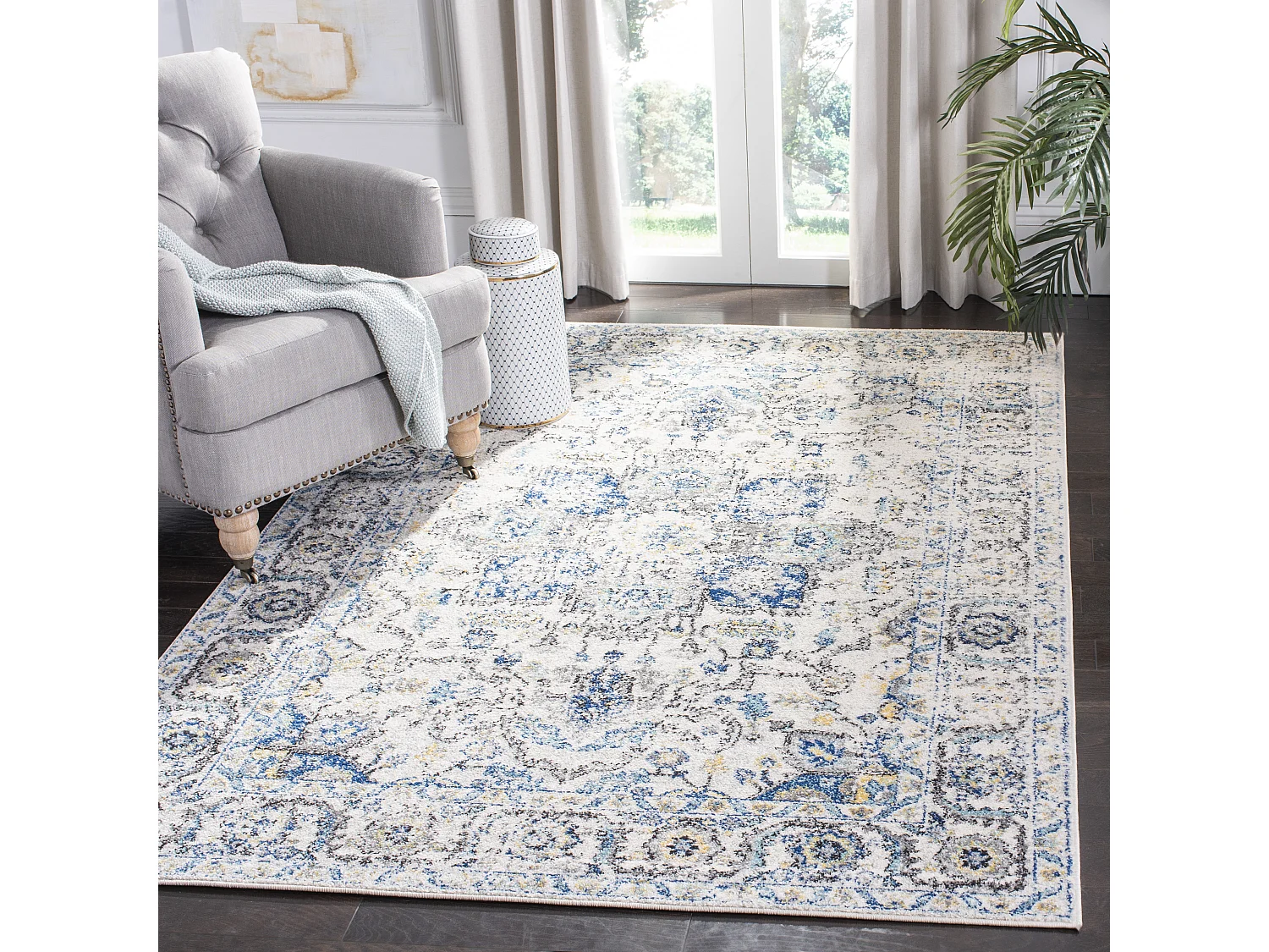 Tapis Gris/Neutre 155 X 229 cm - Merryl