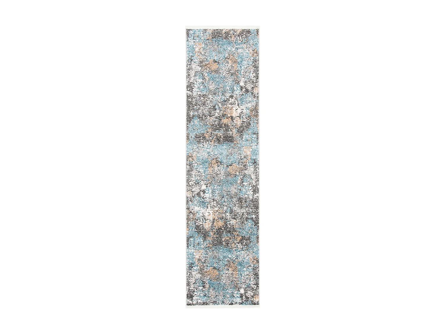 Tapis Gris/Bleu 91 X 152 cm - Brittany