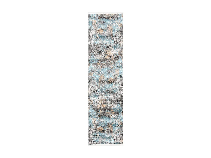Tapis Gris/Bleu 91 X 152 cm - Brittany