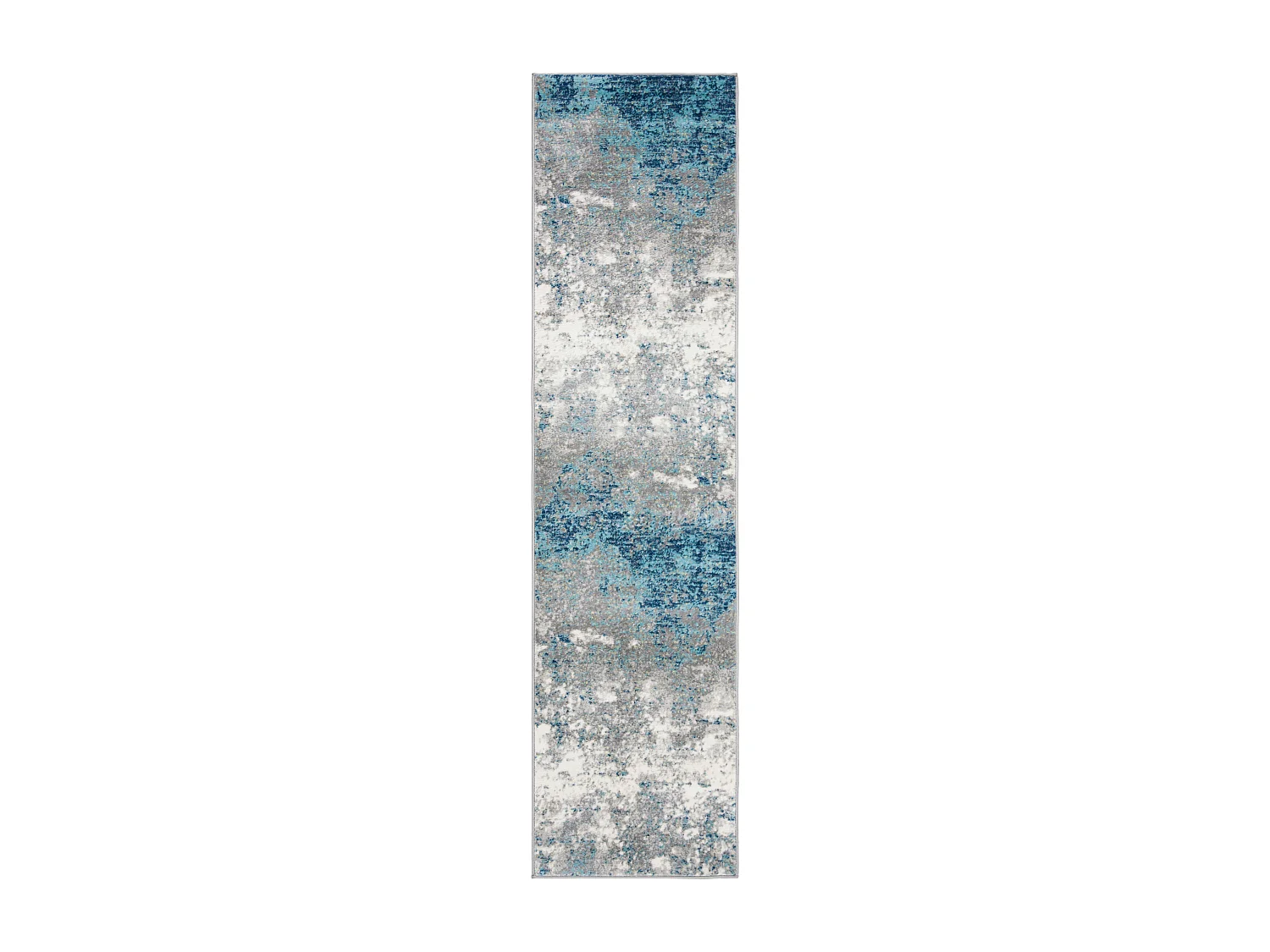 Tapis Gris/Bleu 61 X 244 cm - Jassi