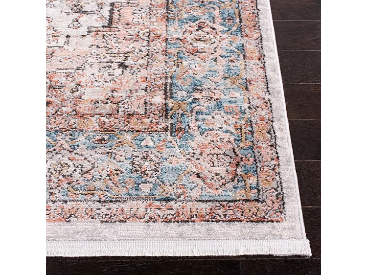 Tapis Gris/Bleu 122 X 183 cm - Selah