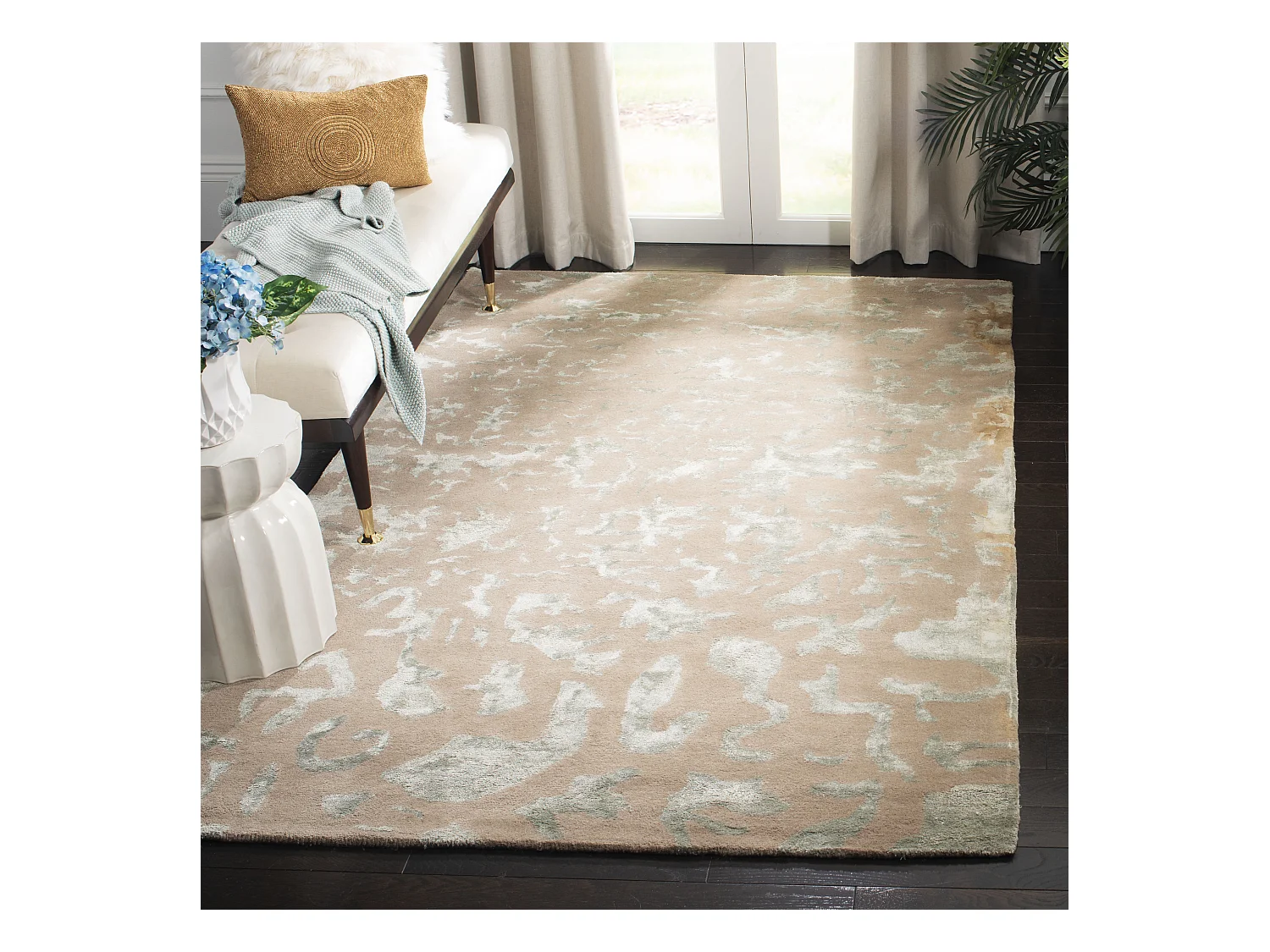 Tapis Neutre/Bleu 183 X 274 cm - Bridget