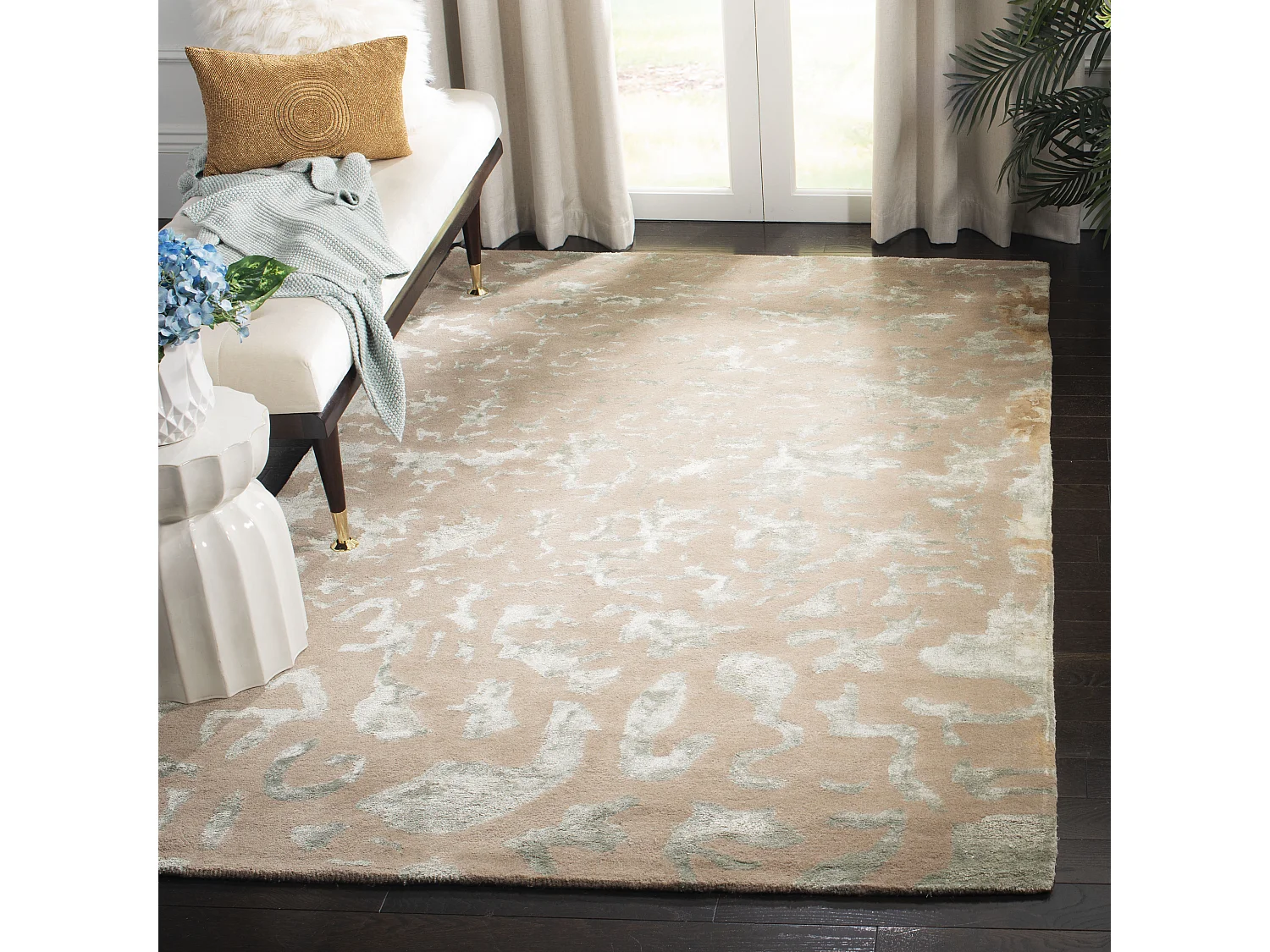 Tapis Neutre/Bleu 183 X 274 cm - Bridget