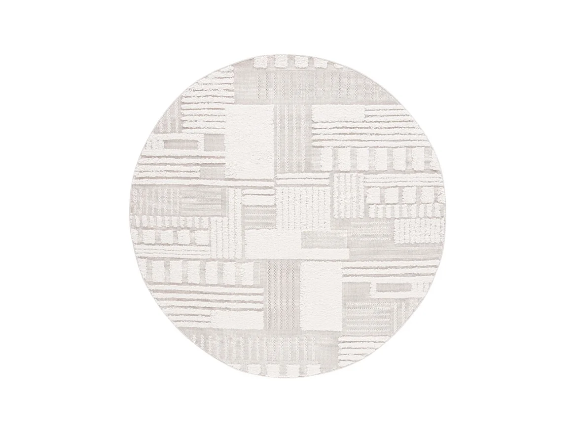 Tapis Beige/Ivoire 201 X 201 cm - Halo