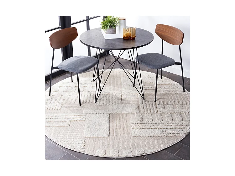 Tapis Beige/Ivoire 201 X 201 cm - Halo