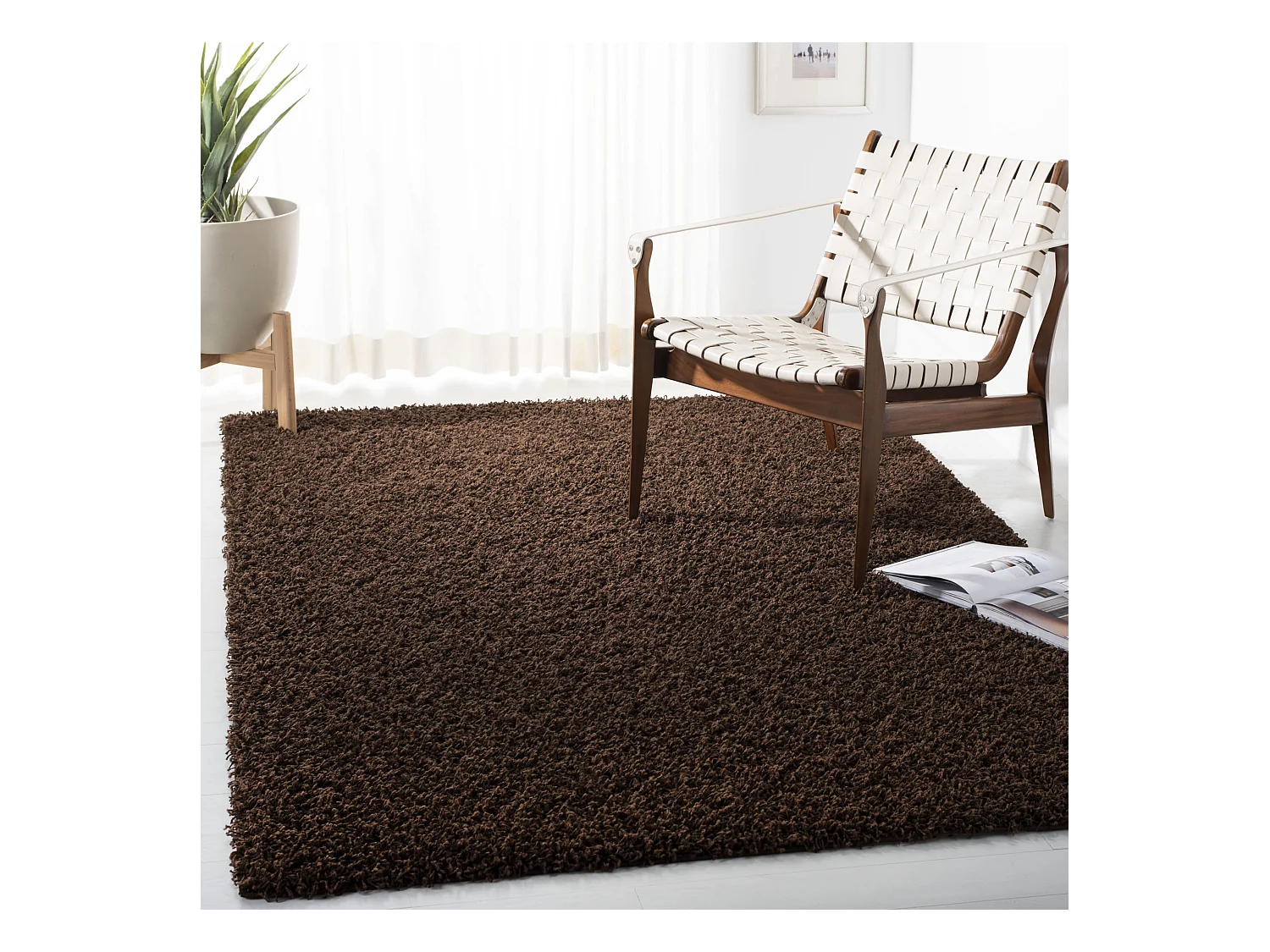 Tapis Marron 122 X 183 cm - Emery
