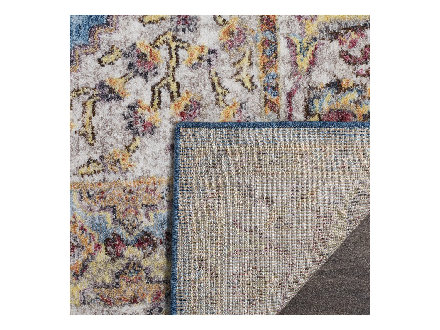 Tapis Bleu/Neutre 155 X 229 cm - Taavi