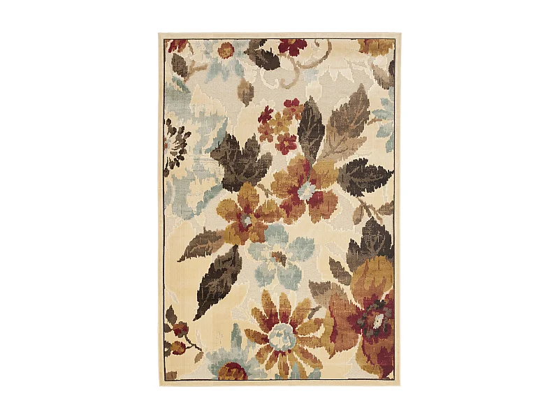 Tapis Neutre/Multicolore 160 X 229 cm - Amalia