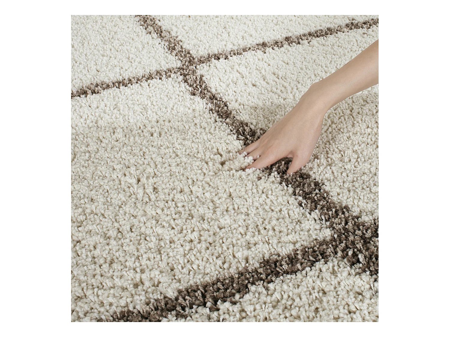 Tapis Neutre/Blanc 183 X 274 cm - Myla