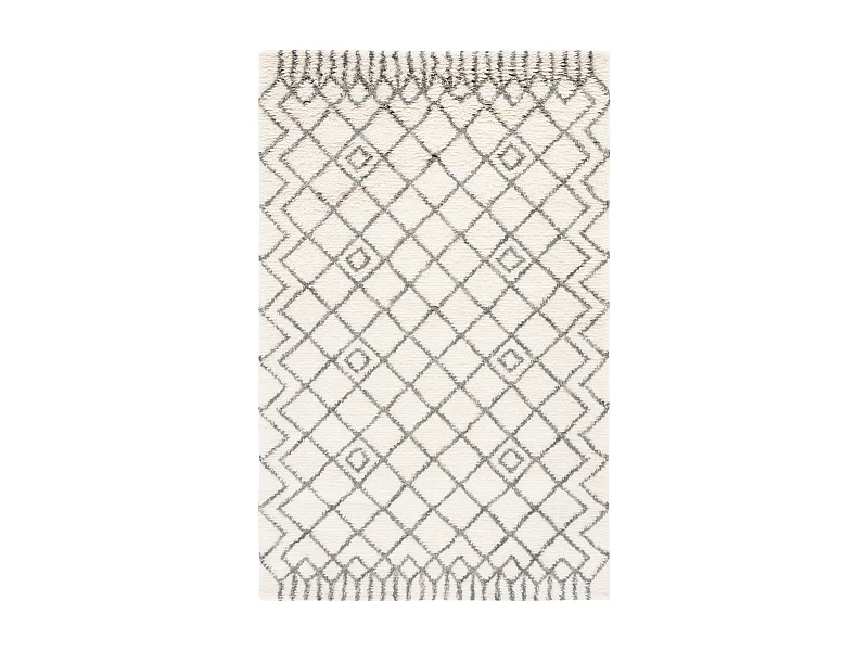 Tapis Neutre/Gris 122 X 183 cm - Rick