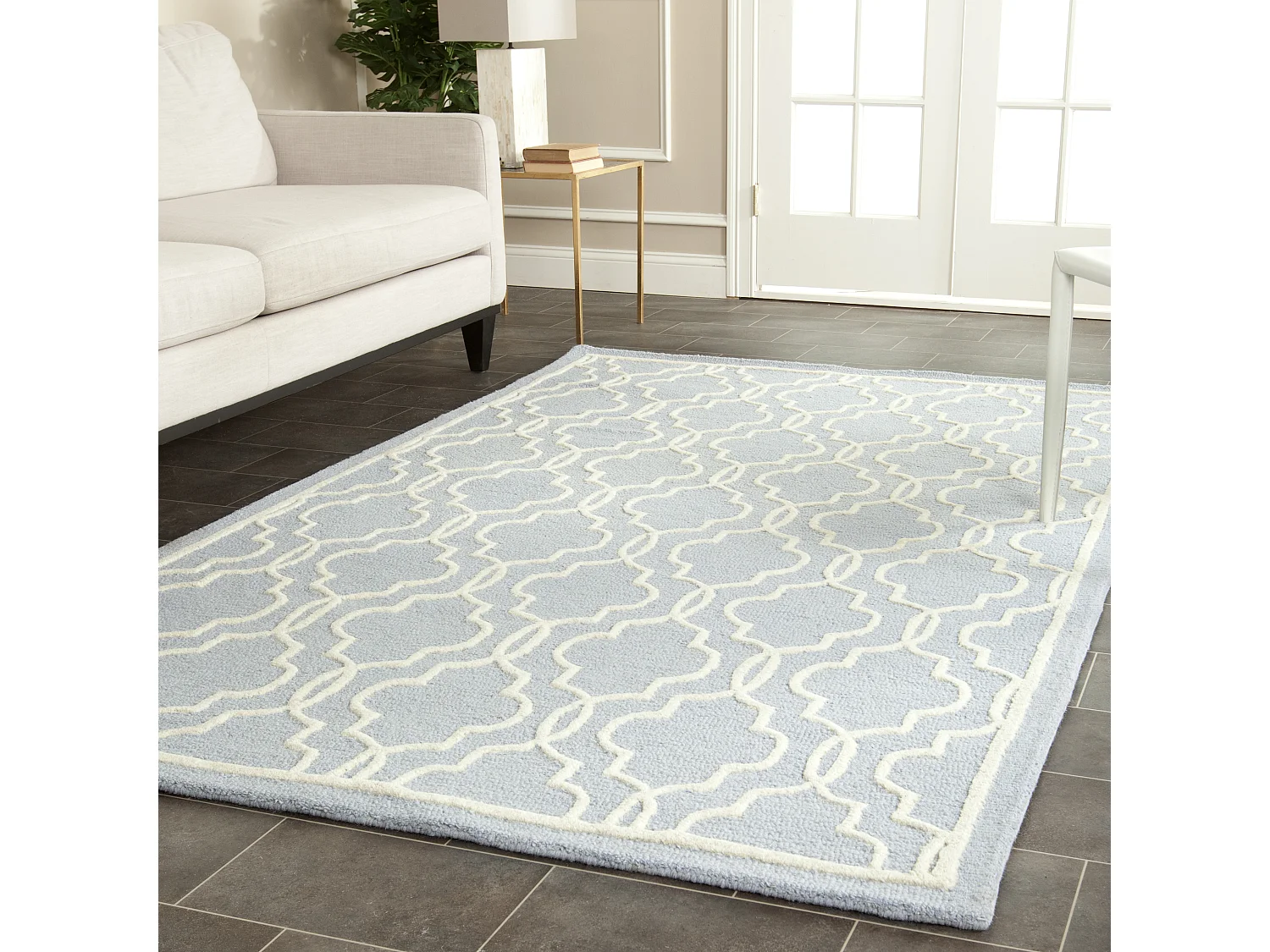 Tapis Bleu/Neutre 183 X 274 cm - Elle