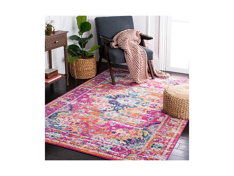 Tapis Fuchsia/Or 183 X 274 cm - Shannon