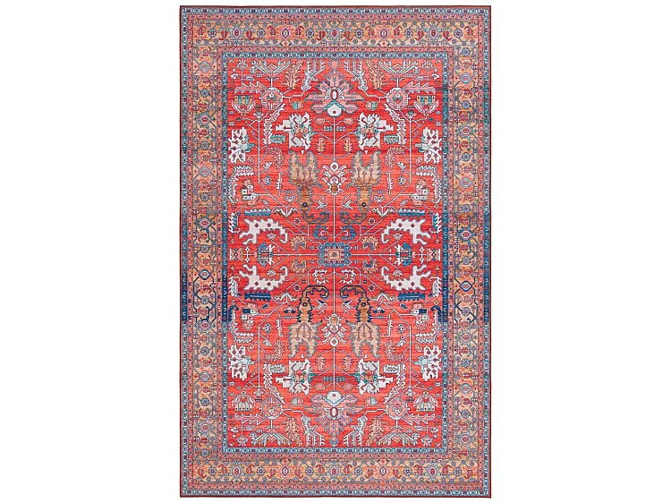 Tapis Rouge/Bleu 244 X 305 cm - Fiora