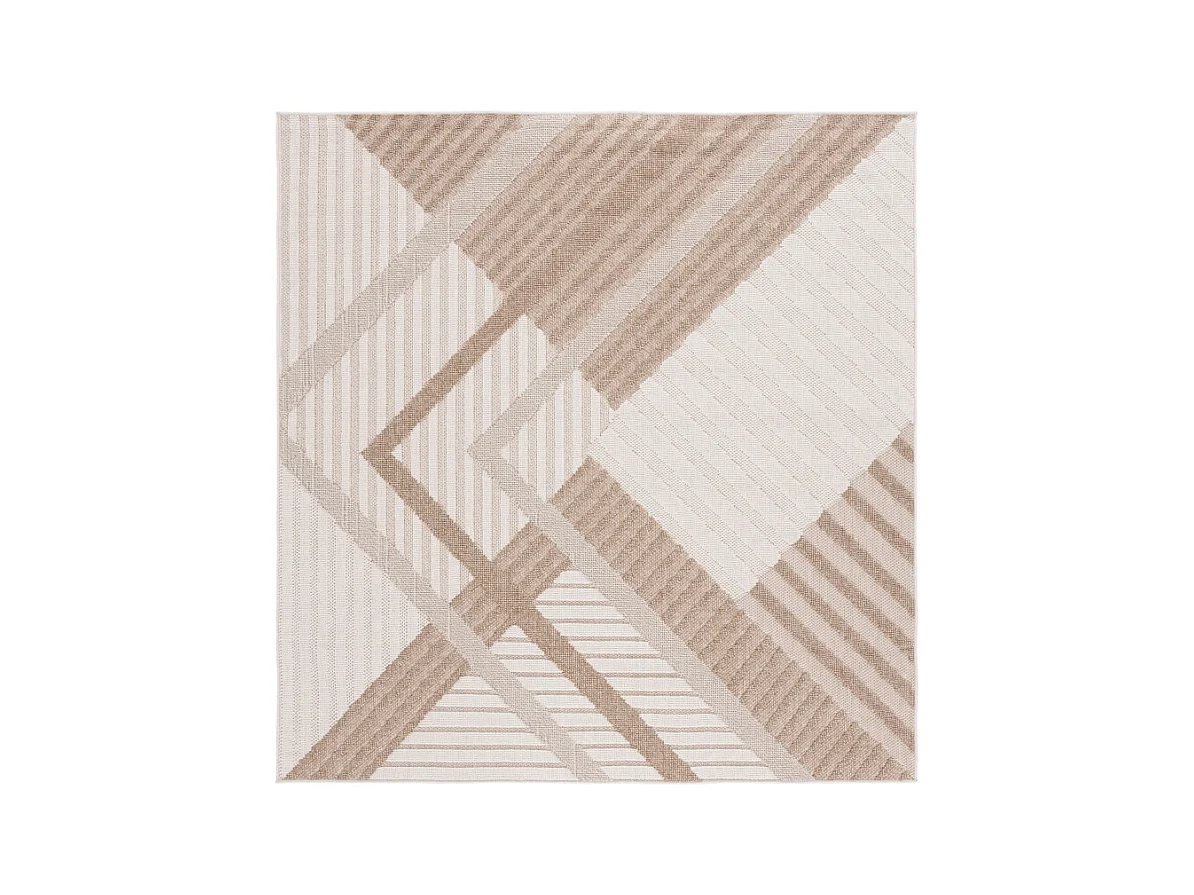 Tapis Beige/Beige Clair 201 X 201 cm - Pax
