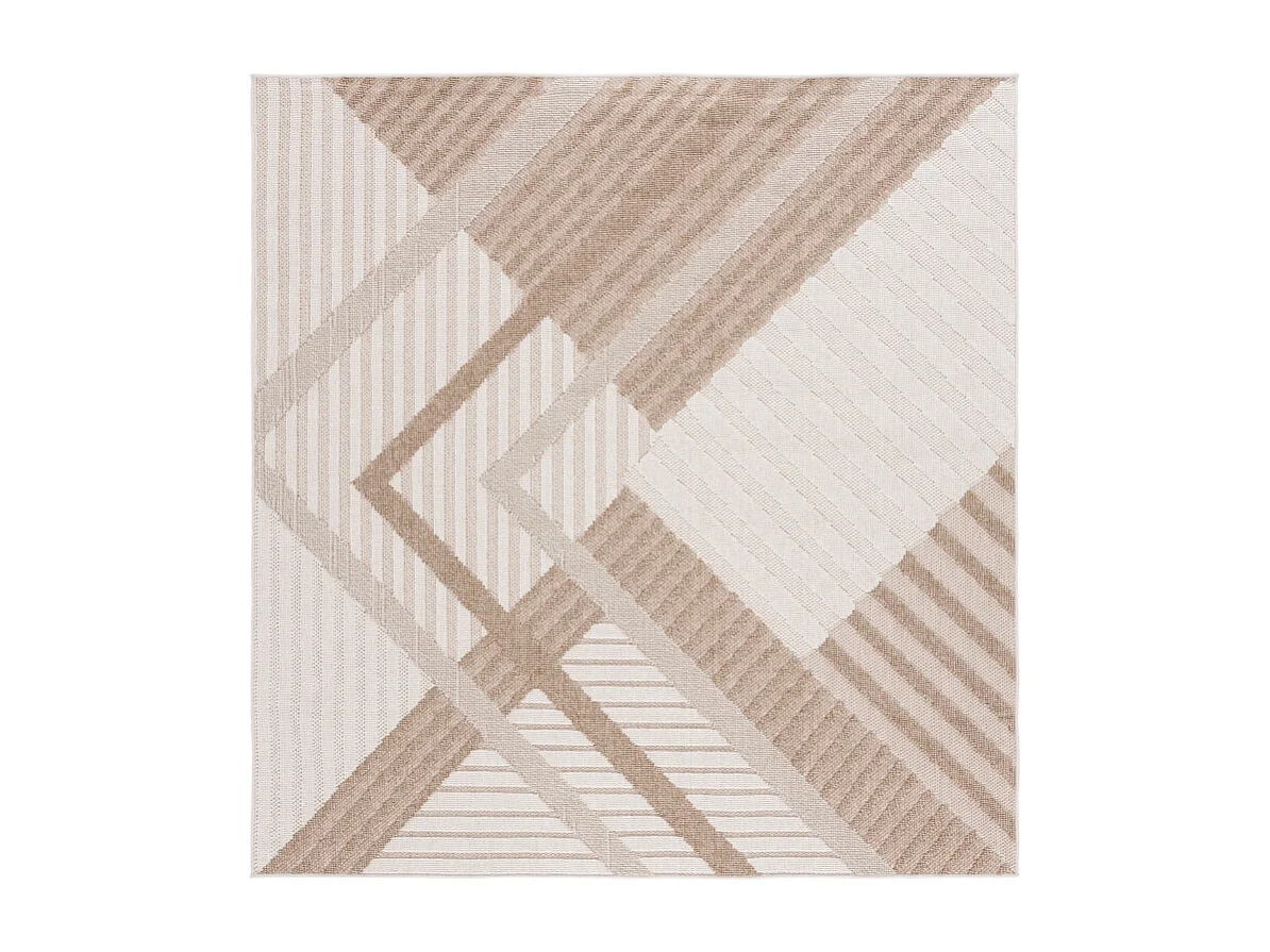 Tapis Beige/Beige Clair 201 X 201 cm - Pax