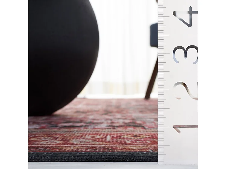 Tapis Rouge/Vert 91 X 152 cm - Romilly