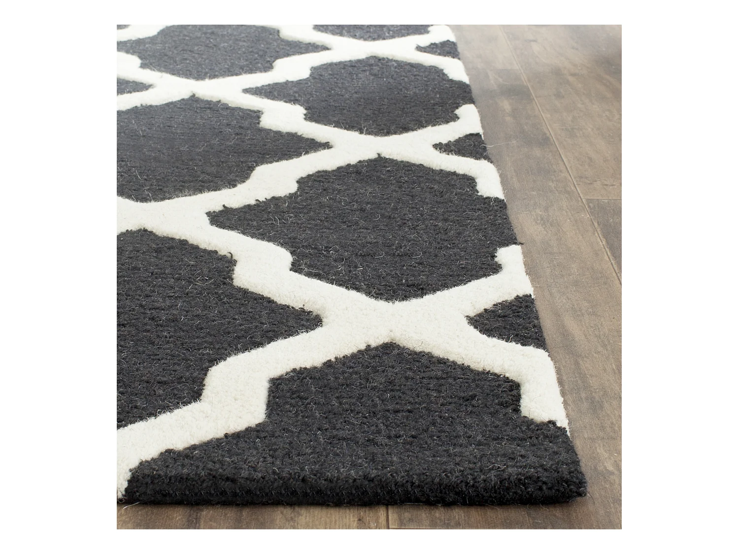 Tapis Noir/Neutre 152 X 244 cm - Ava