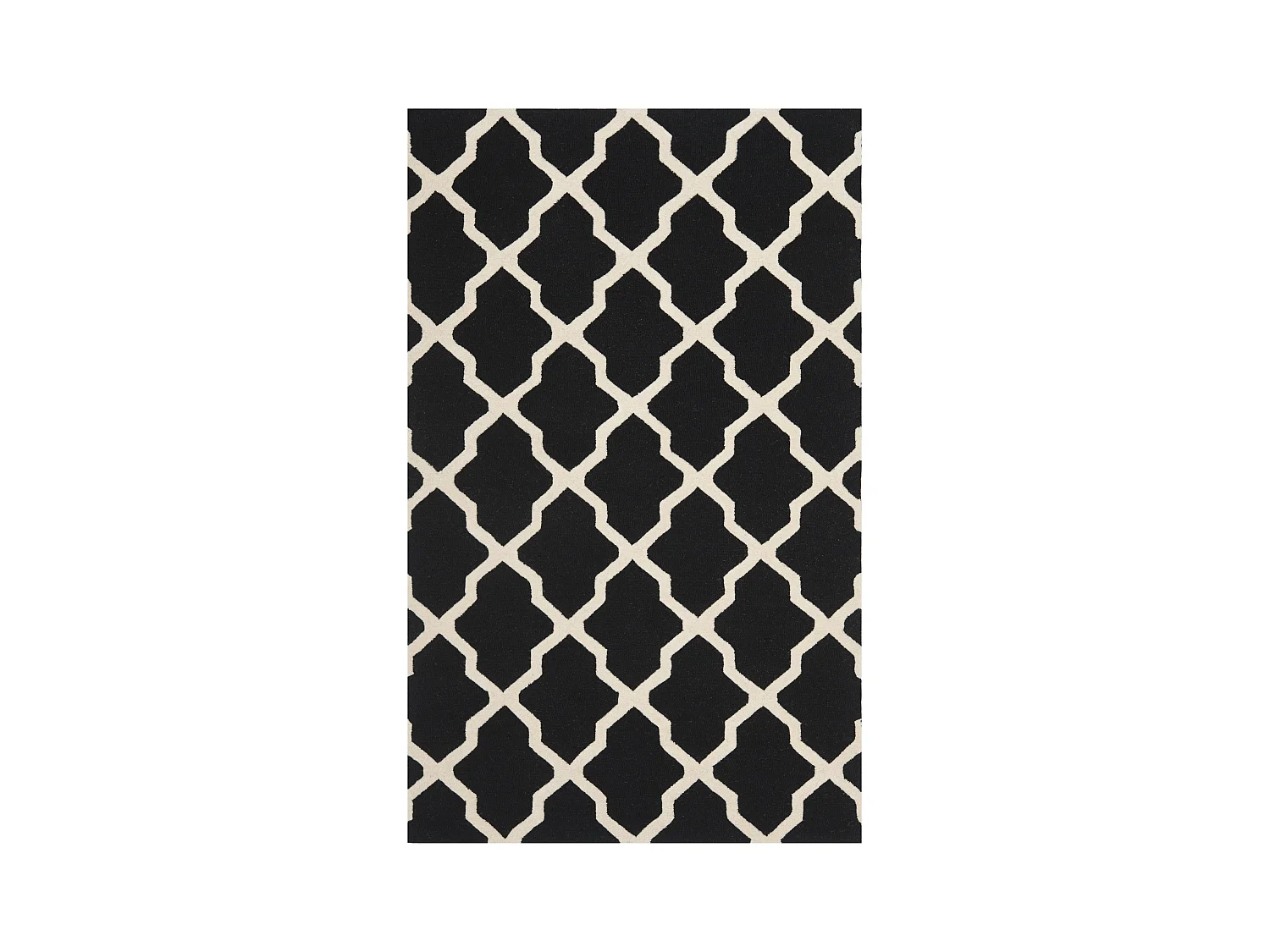Tapis Noir/Neutre 152 X 244 cm - Ava