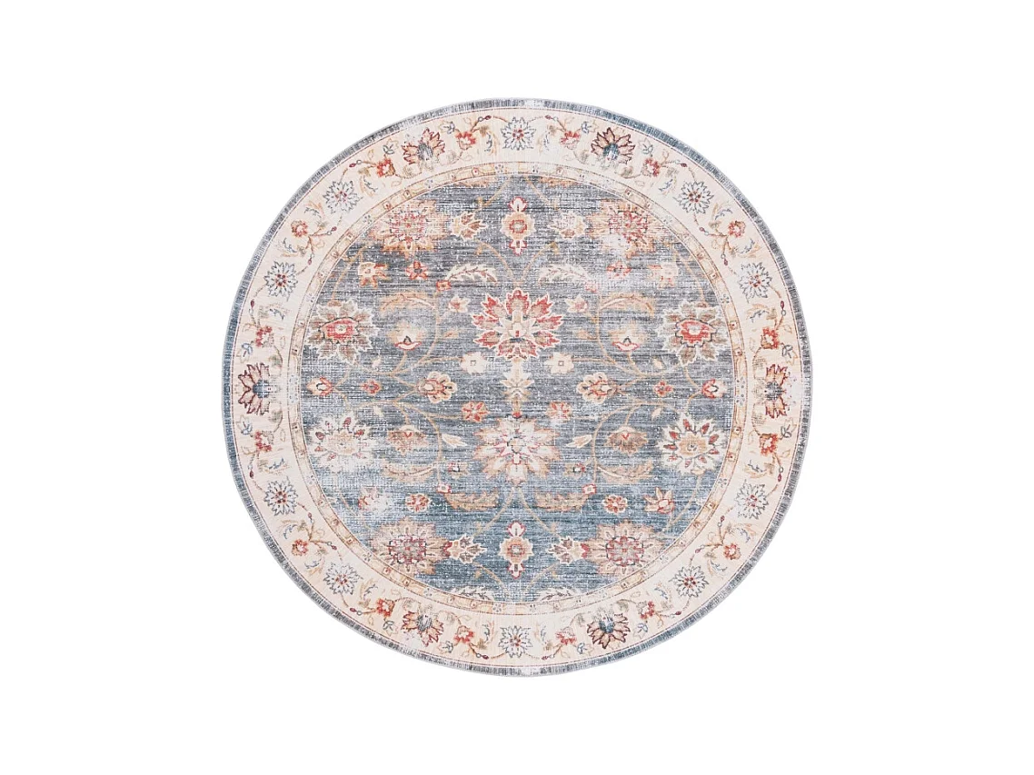 Tapis Vert/Beige 122 X 122 cm - Petra