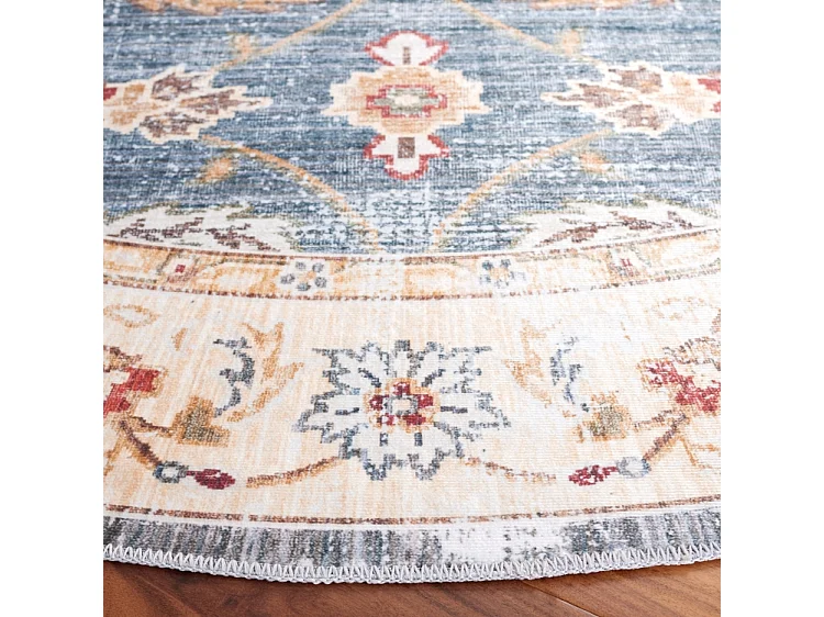 Tapis Vert/Beige 122 X 122 cm - Petra