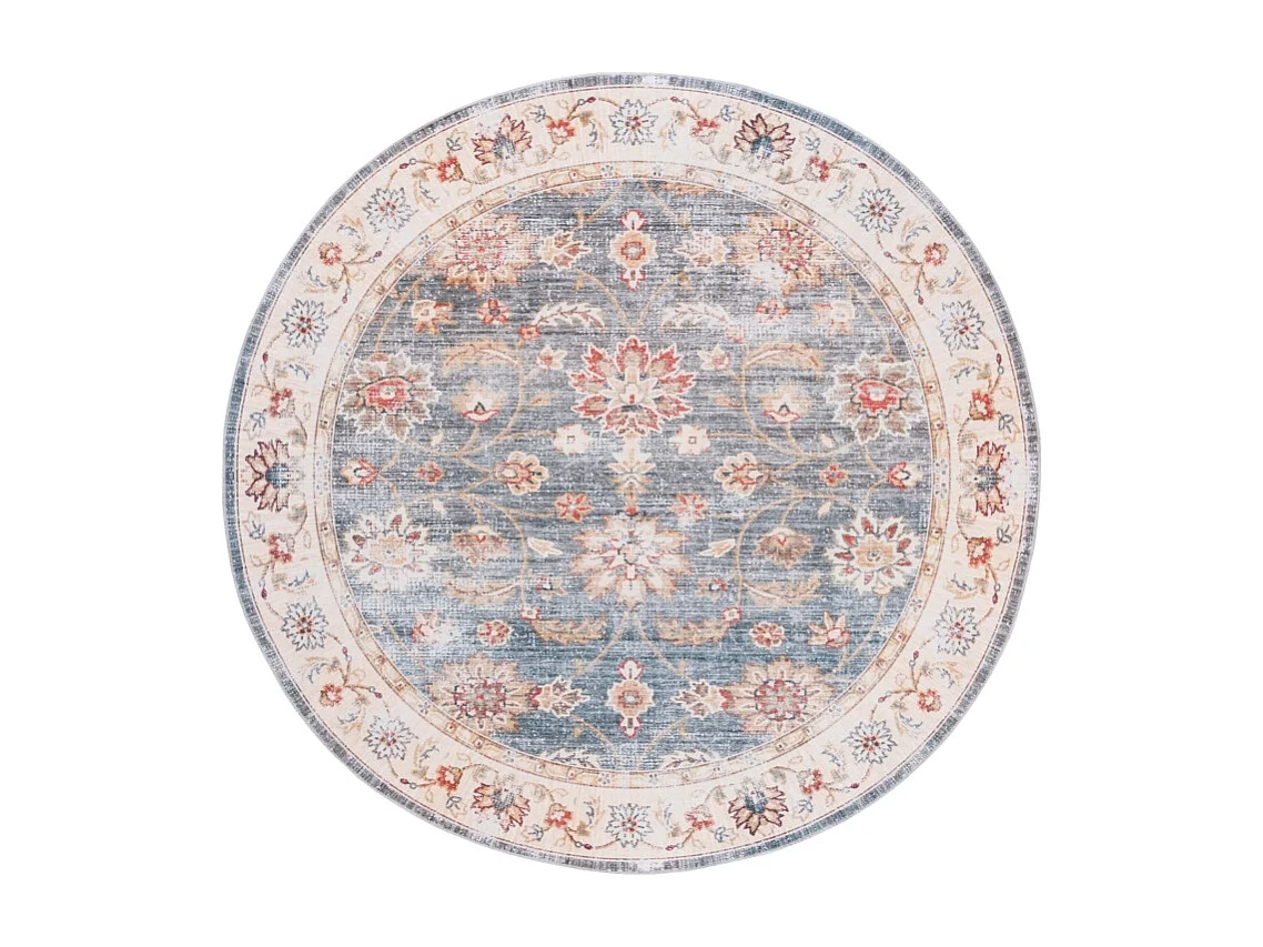 Tapis Vert/Beige 122 X 122 cm - Petra