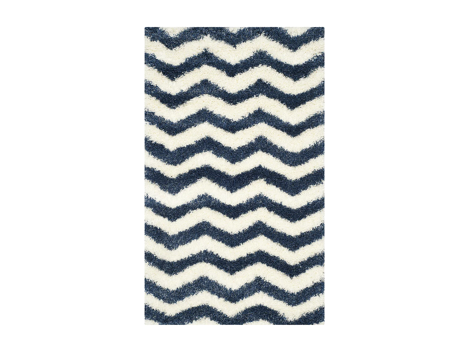 Tapis Neutre/Bleu 122 X 183 cm - Frances