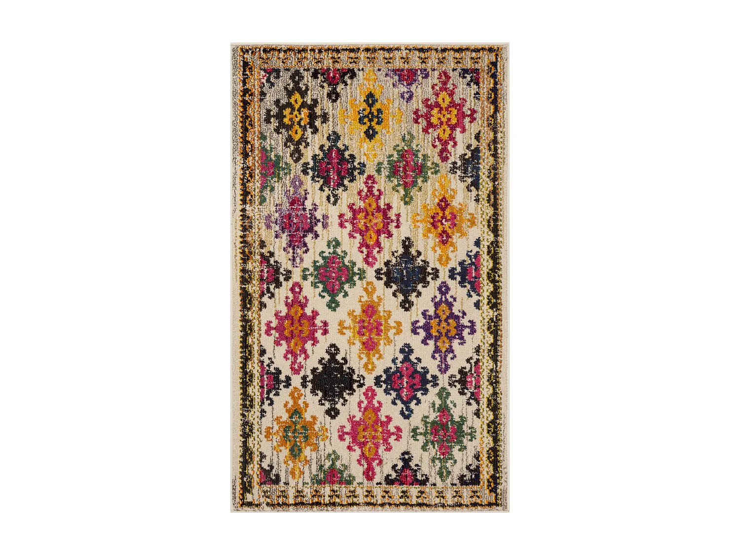 Tapis Neutre/Multicolore 122 X 183 cm - Lunya