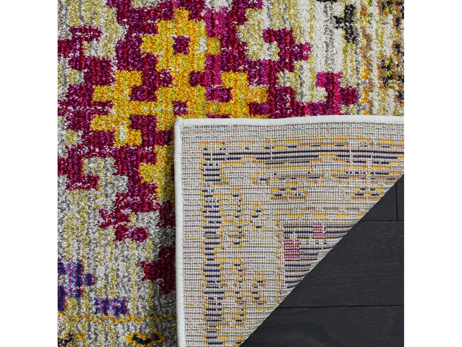 Tapis Neutre/Multicolore 122 X 183 cm - Lunya