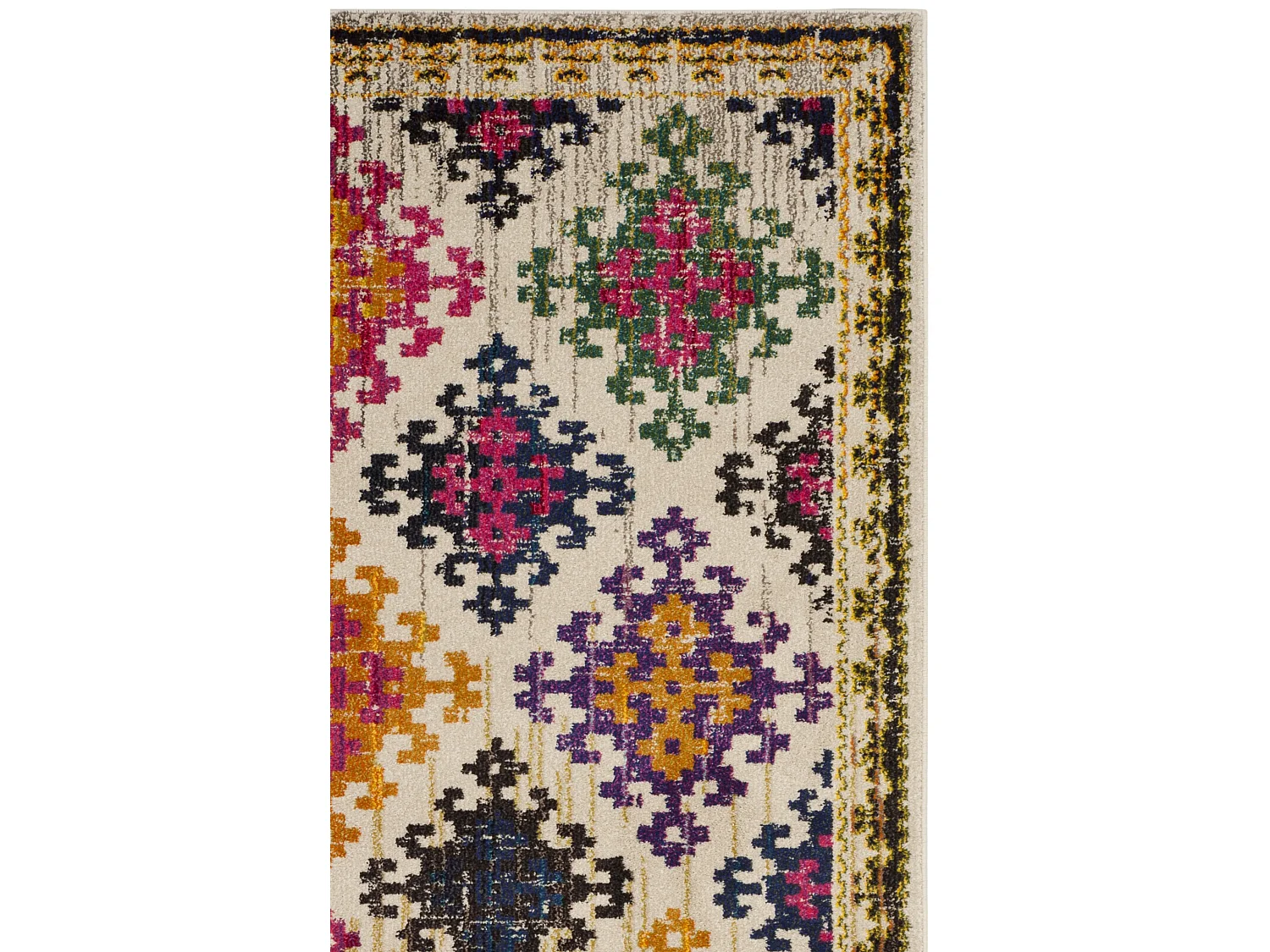 Tapis Neutre/Multicolore 122 X 183 cm - Lunya